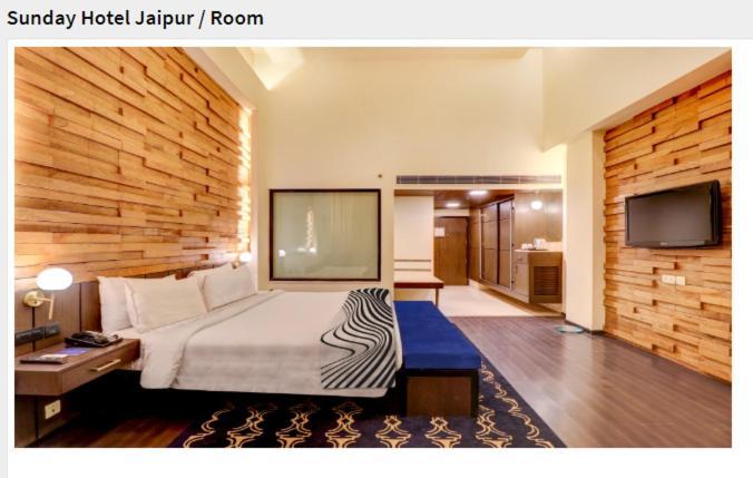Sunday Hotel Dzsaipur Kültér fotó